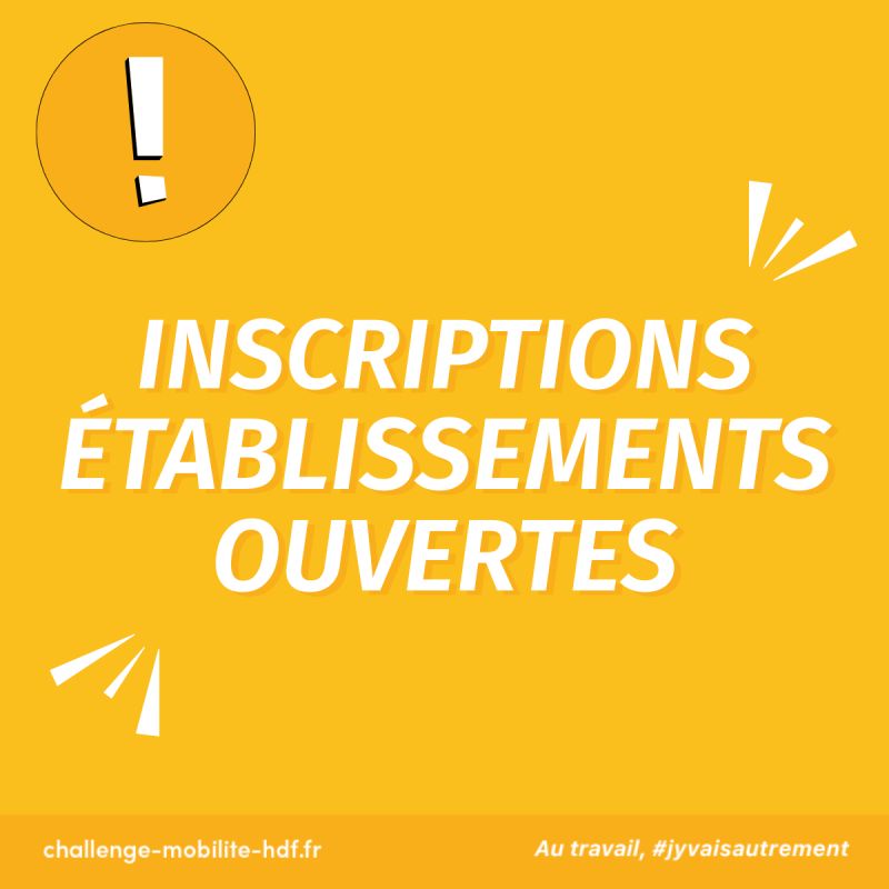 20260615 Challenge de la Mobilité Inscriptions